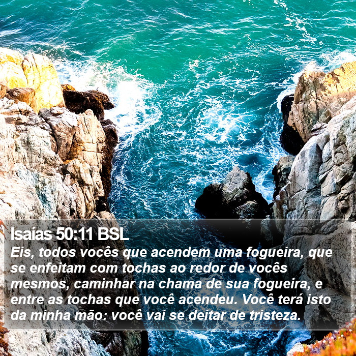 Isaías 50:11 BSL Bible Study