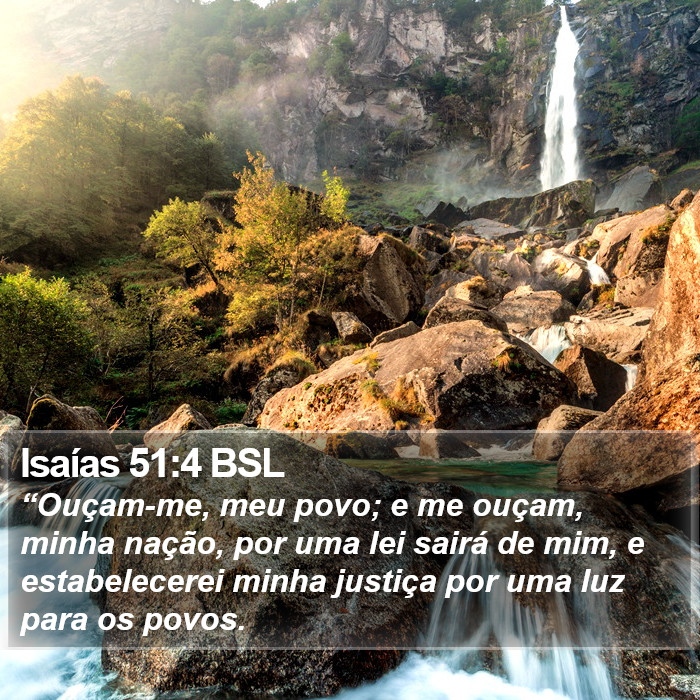 Isaías 51:4 BSL Bible Study