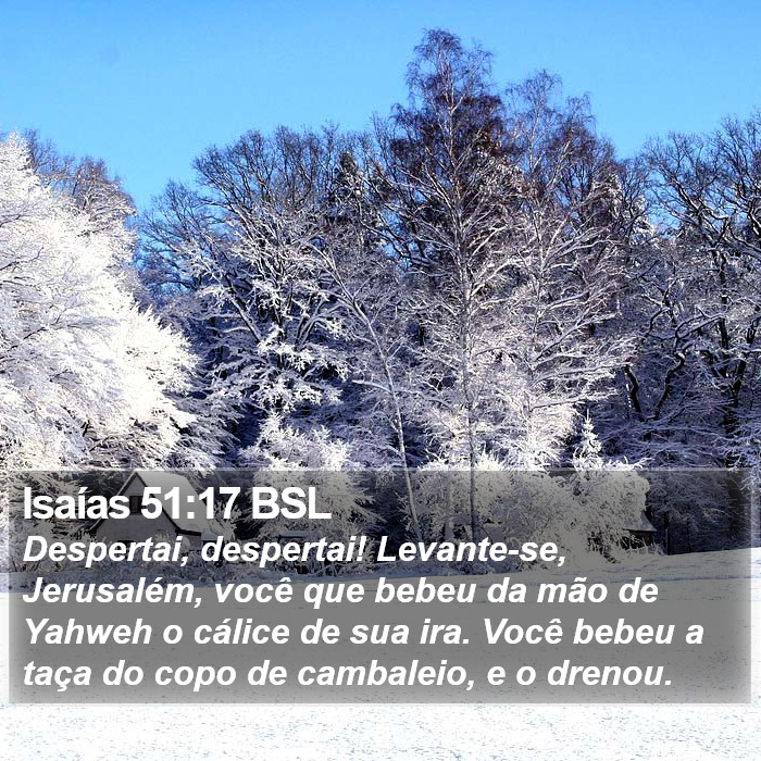 Isaías 51:17 BSL Bible Study