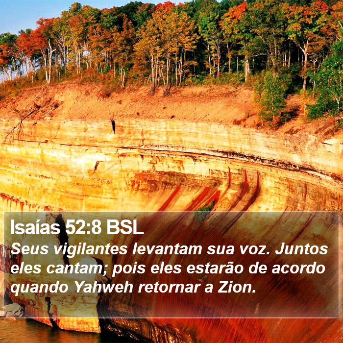Isaías 52:8 BSL Bible Study