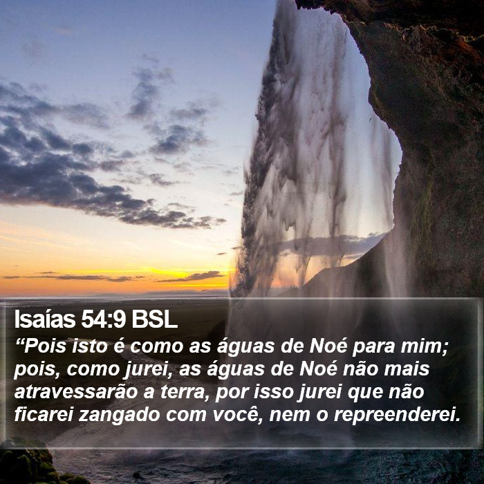 Isaías 54:9 BSL Bible Study