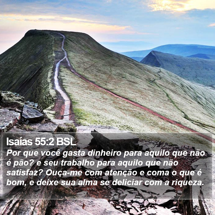 Isaías 55:2 BSL Bible Study