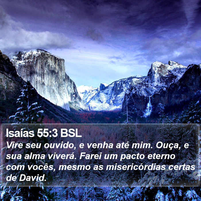 Isaías 55:3 BSL Bible Study