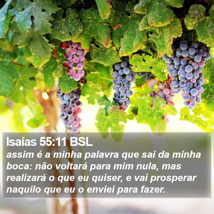 Isaías 55:11 BSL Bible Study