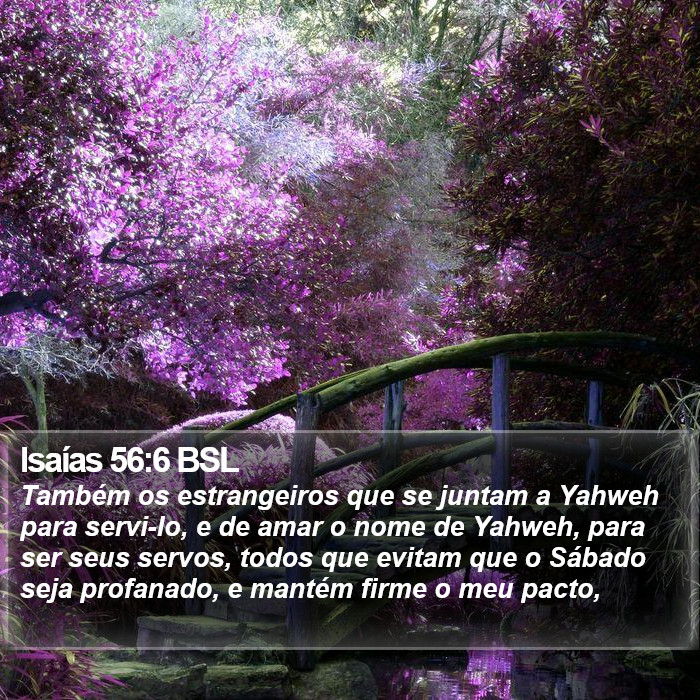 Isaías 56:6 BSL Bible Study