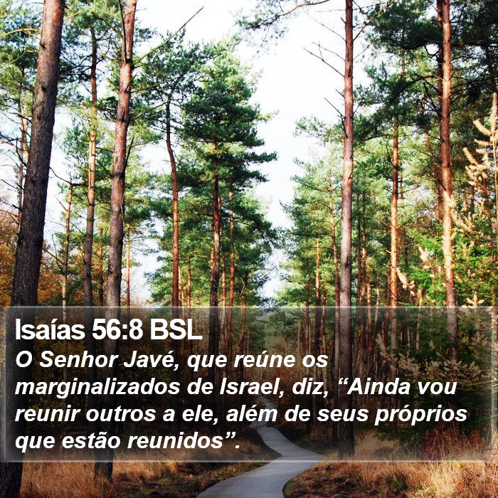 Isaías 56:8 BSL Bible Study