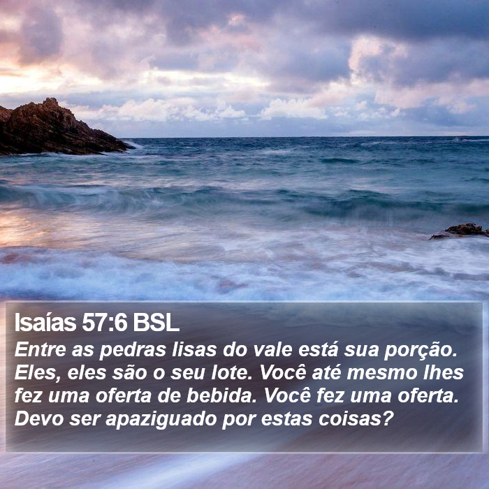 Isaías 57:6 BSL Bible Study