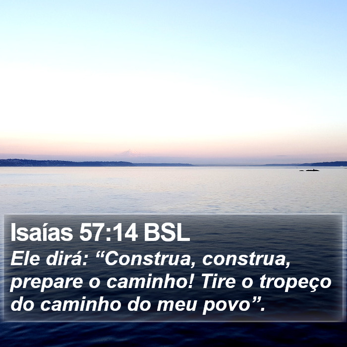 Isaías 57:14 BSL Bible Study