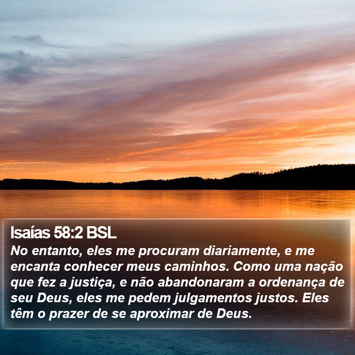 Isaías 58:2 BSL Bible Study