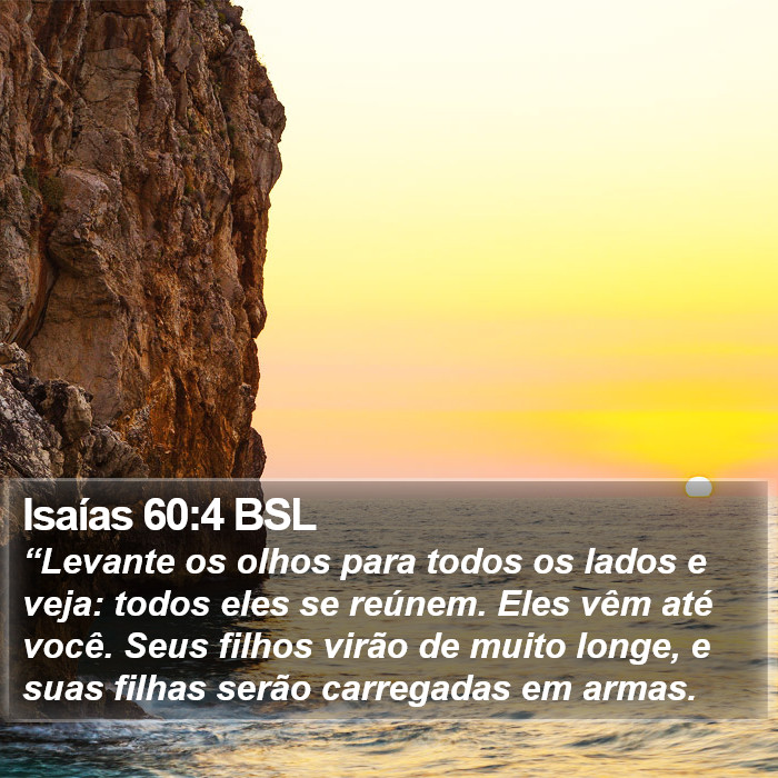 Isaías 60:4 BSL Bible Study