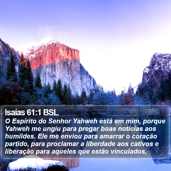 Isaías 61:1 BSL Bible Study