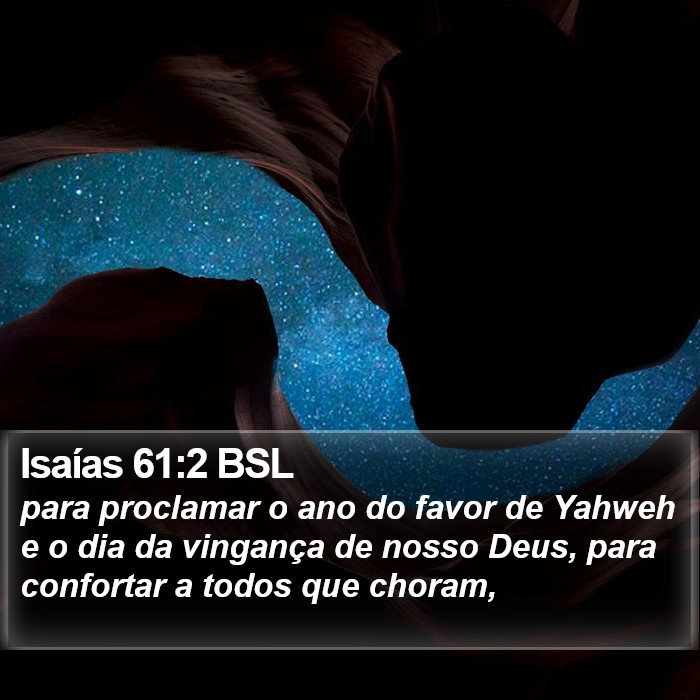 Isaías 61:2 BSL Bible Study