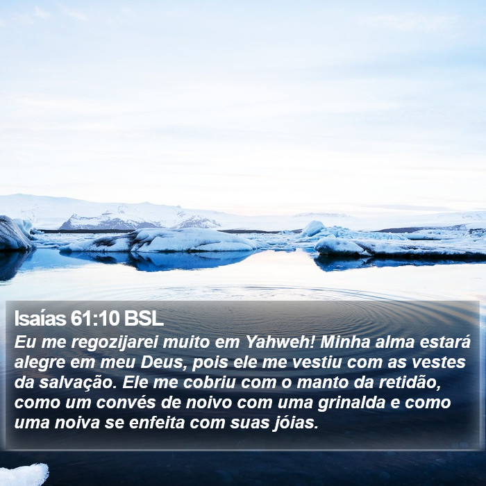 Isaías 61:10 BSL Bible Study