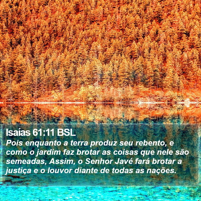 Isaías 61:11 BSL Bible Study