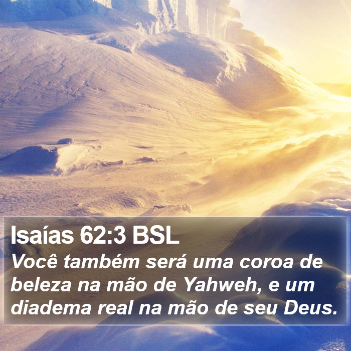 Isaías 62:3 BSL Bible Study