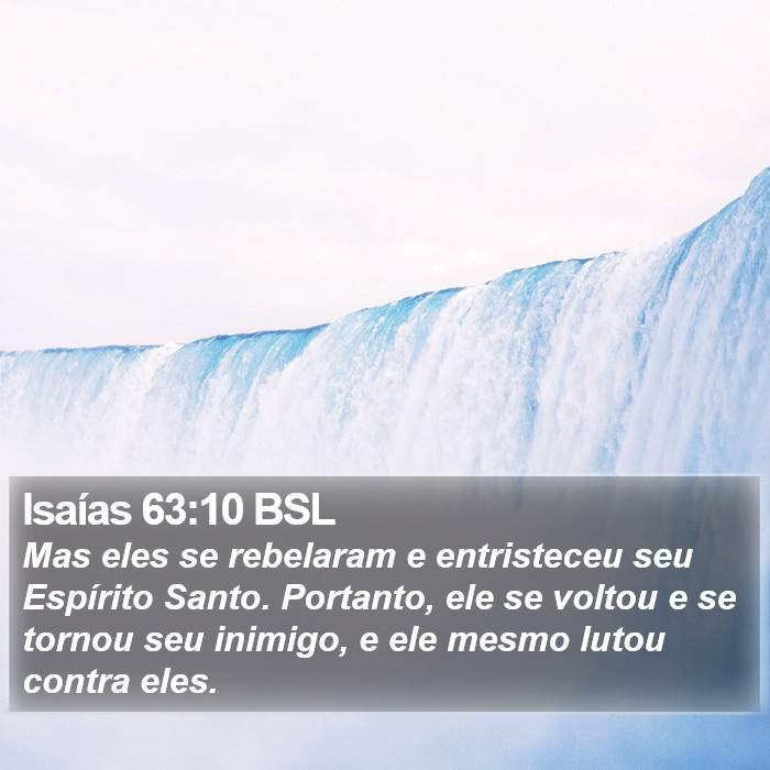 Isaías 63:10 BSL Bible Study
