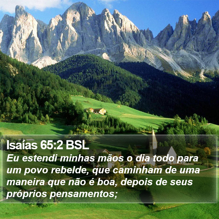 Isaías 65:2 BSL Bible Study