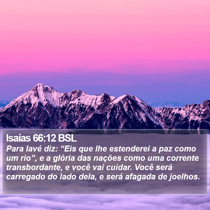 Isaías 66:12 BSL Bible Study