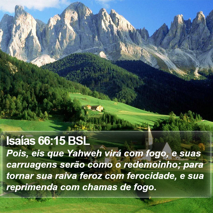Isaías 66:15 BSL Bible Study
