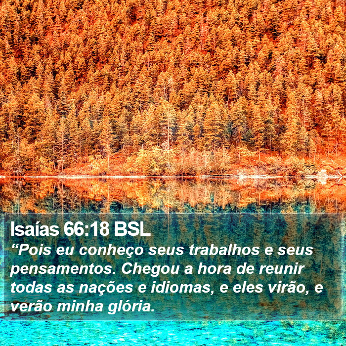 Isaías 66:18 BSL Bible Study