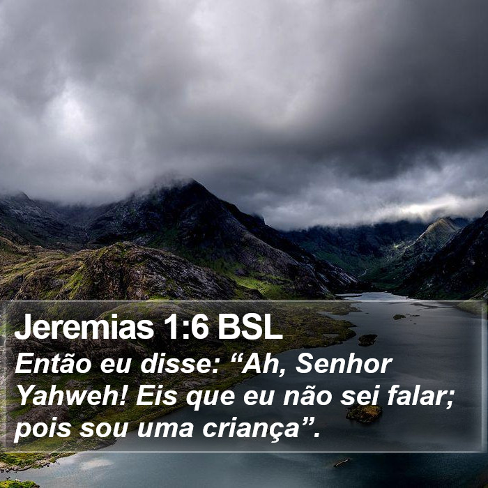 Jeremias 1:6 BSL Bible Study