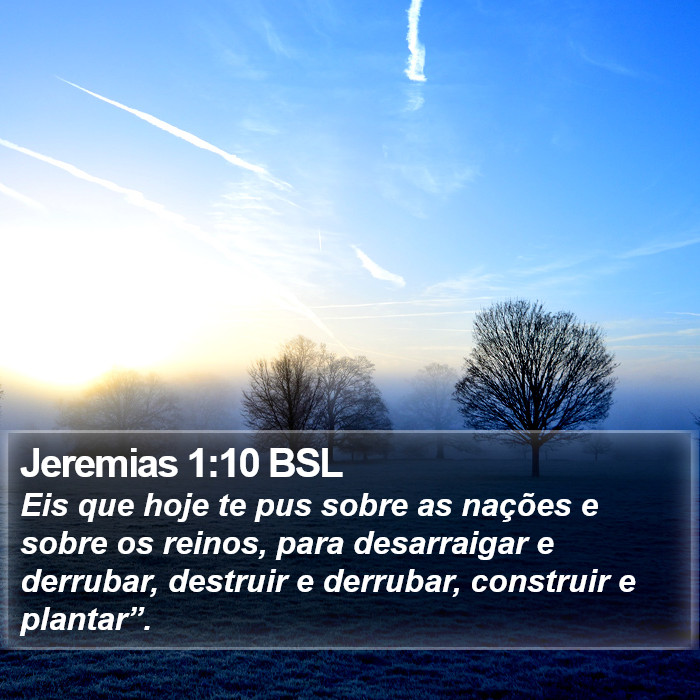 Jeremias 1:10 BSL Bible Study