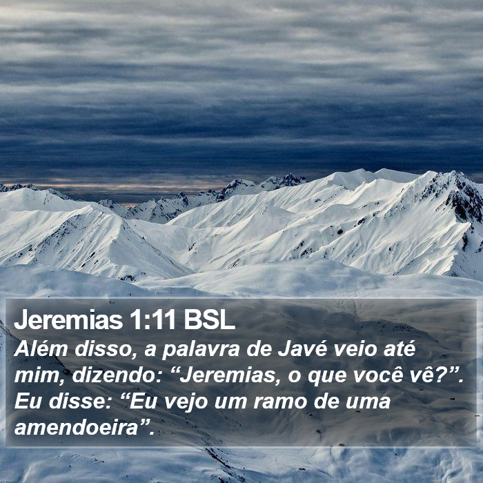 Jeremias 1:11 BSL Bible Study