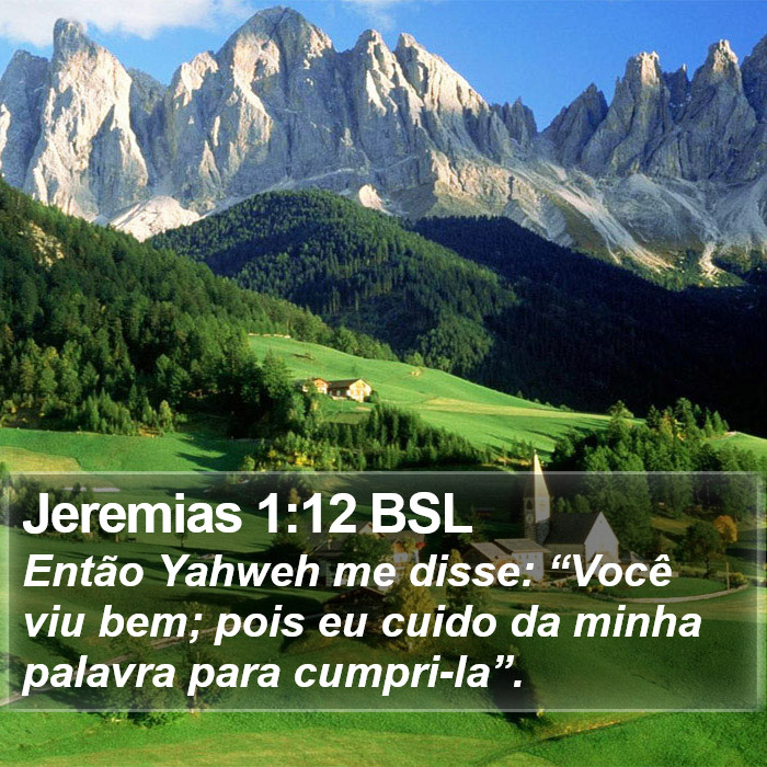 Jeremias 1:12 BSL Bible Study