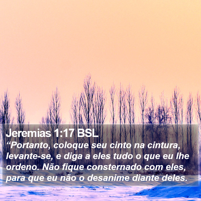 Jeremias 1:17 BSL Bible Study