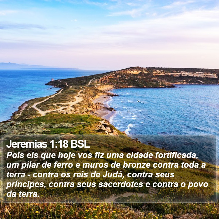 Jeremias 1:18 BSL Bible Study