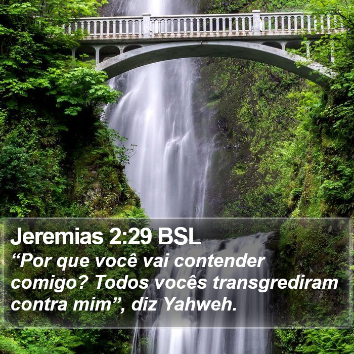 Jeremias 2:29 BSL Bible Study