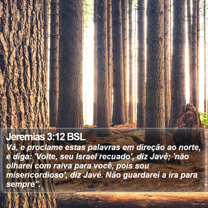 Jeremias 3:12 BSL Bible Study