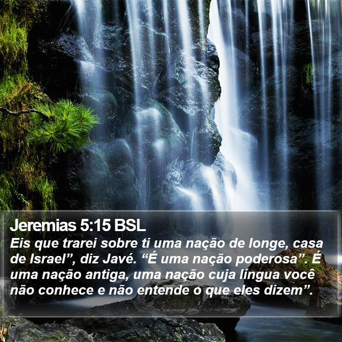 Jeremias 5:15 BSL Bible Study