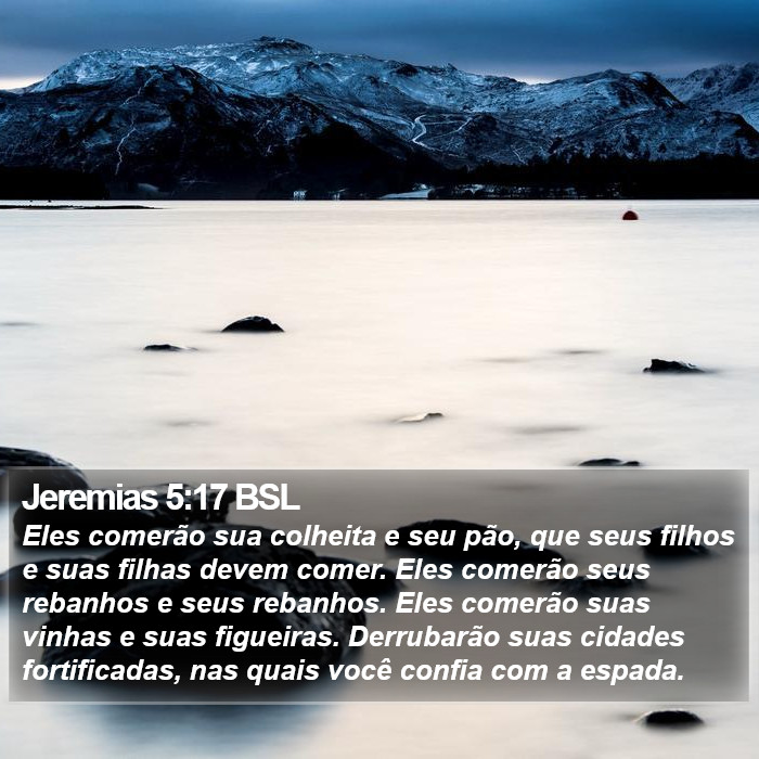 Jeremias 5:17 BSL Bible Study