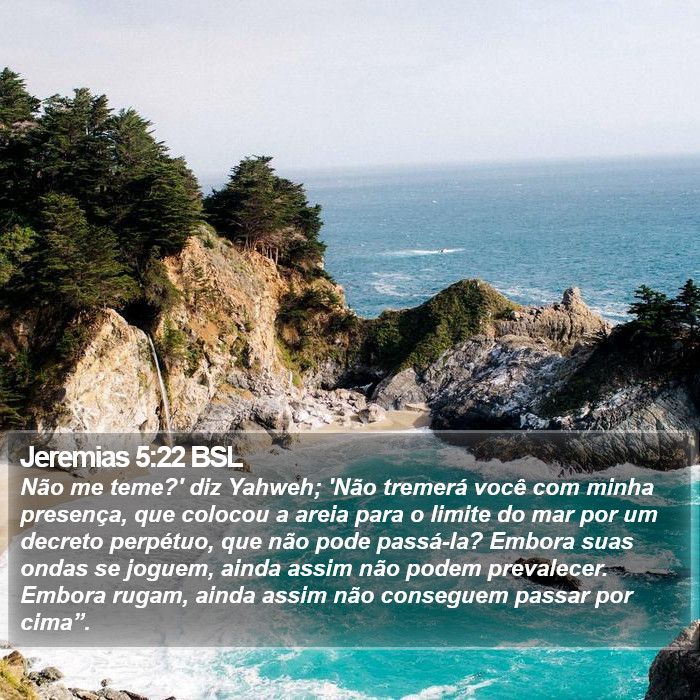 Jeremias 5:22 BSL Bible Study