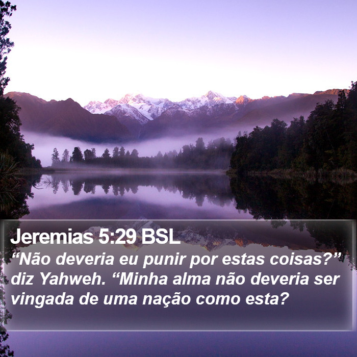 Jeremias 5:29 BSL Bible Study