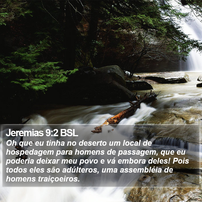 Jeremias 9:2 BSL Bible Study