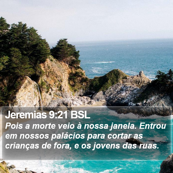 Jeremias 9:21 BSL Bible Study