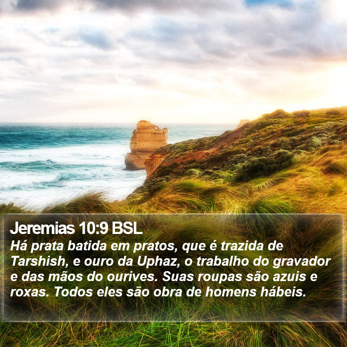 Jeremias 10:9 BSL Bible Study