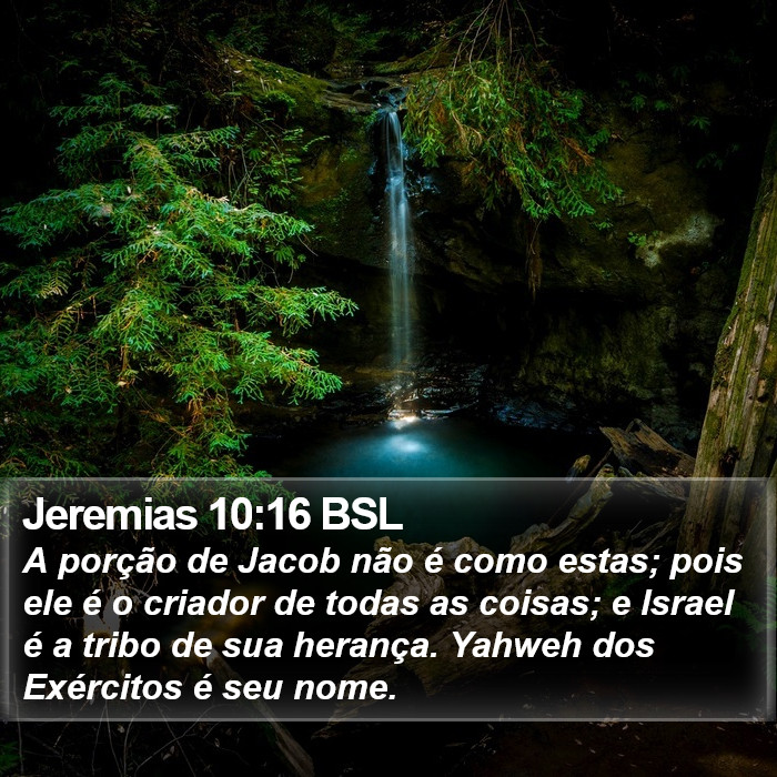 Jeremias 10:16 BSL Bible Study
