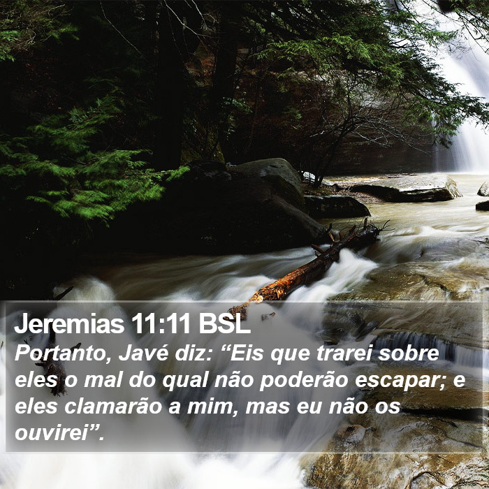 Jeremias 11:11 BSL Bible Study