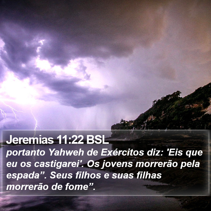 Jeremias 11:22 BSL Bible Study