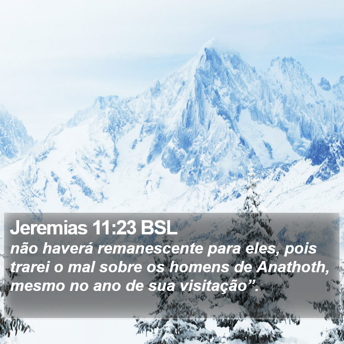 Jeremias 11:23 BSL Bible Study