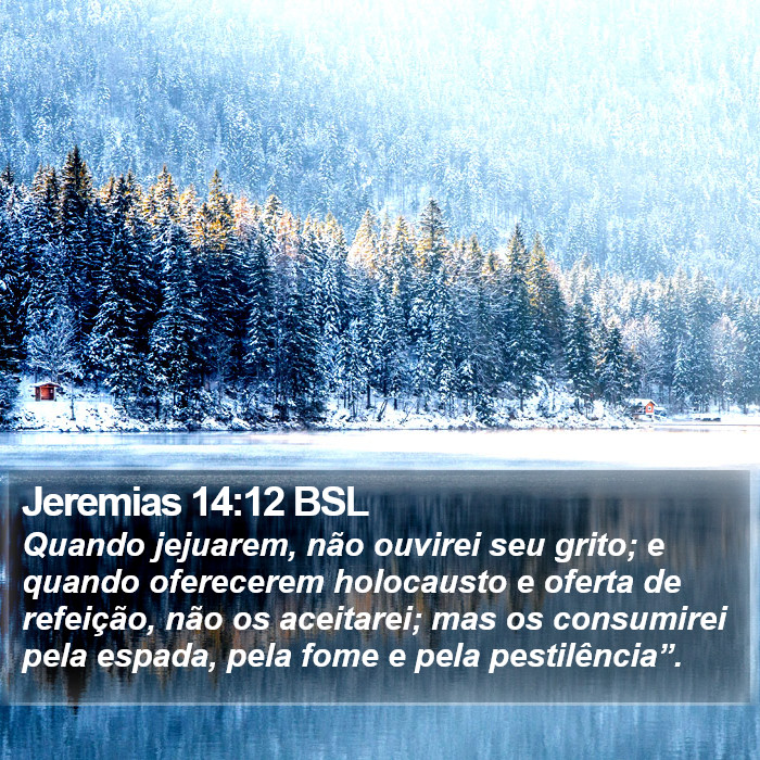 Jeremias 14:12 BSL Bible Study