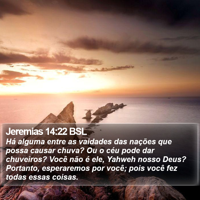 Jeremias 14:22 BSL Bible Study