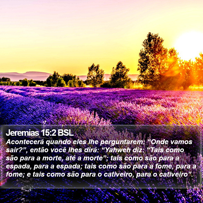 Jeremias 15:2 BSL Bible Study