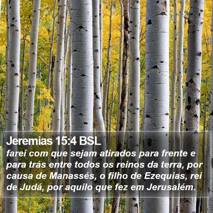 Jeremias 15:4 BSL Bible Study