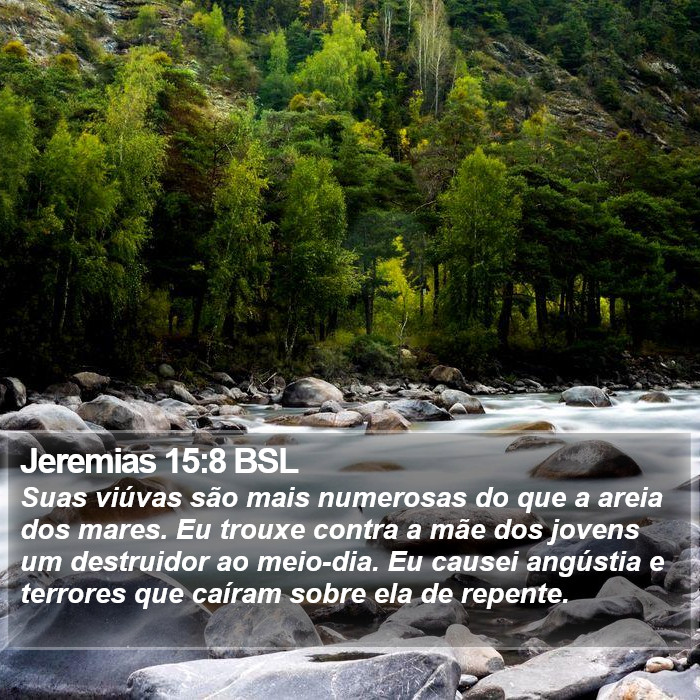 Jeremias 15:8 BSL Bible Study