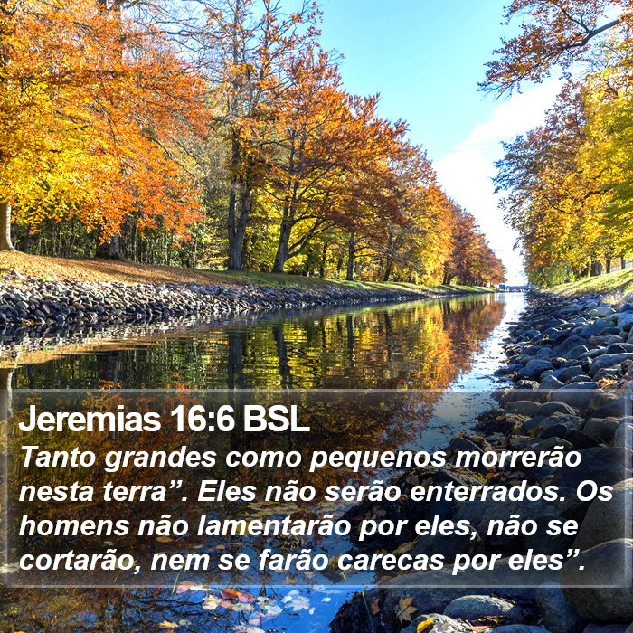 Jeremias 16:6 BSL Bible Study