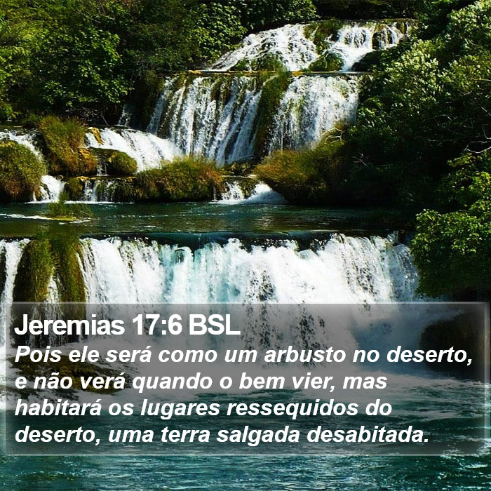 Jeremias 17:6 BSL Bible Study